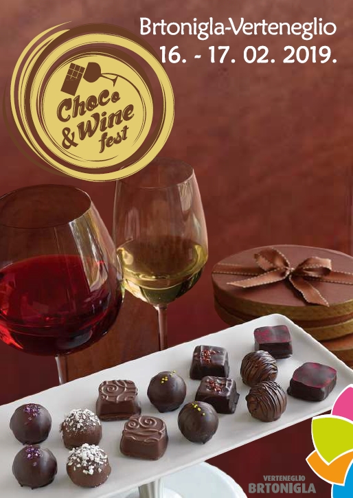 7. izdanje Choco & Wine festa 16. i 17. veljače 2019. u Brtonigli