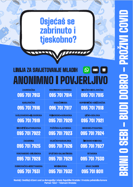 BRINI O SEBI – BUDI DOBRO – proŽIVI COVID